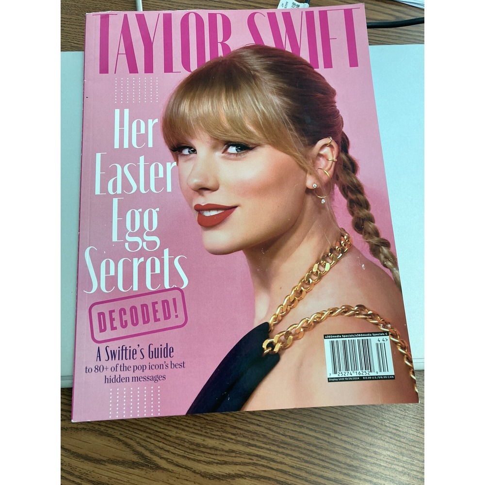 TAYLOR SWIFT HER EASTER EGG SECRETS MAGAZINE 2024 A360 MEDIA HIDDEN MESSAGES